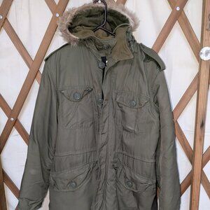 Original 1973 Dated Canadian Army Parka Extreme Cold – Size L
